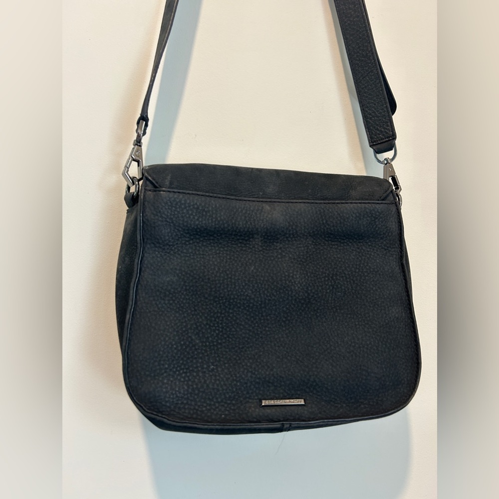 Rebecca Minkoff Leather Suede Exterior ~ adjustable crossbody strap - Picture 5 of 16